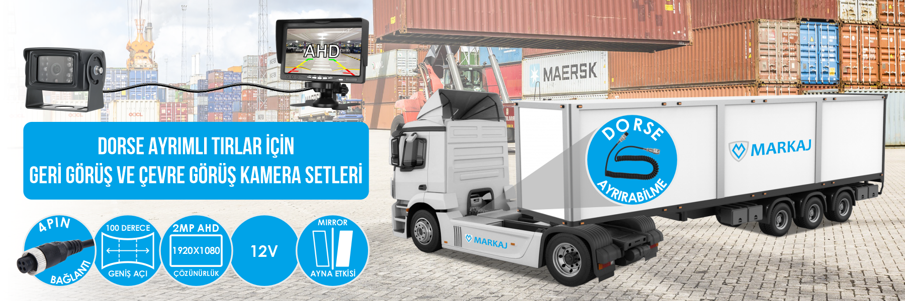 Dorseli Tır Kamera Setleri