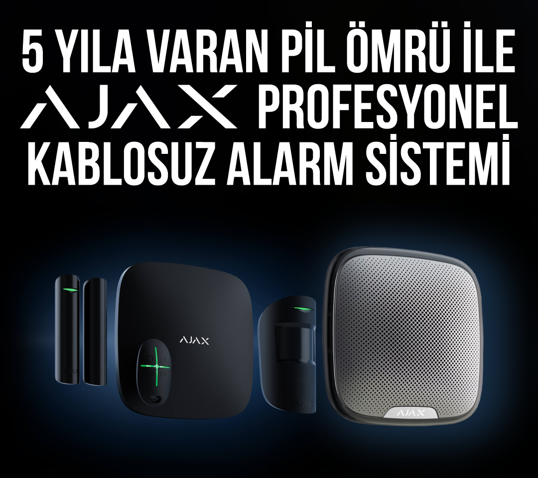 Ajax Kablosuz Alarm Sistemi
