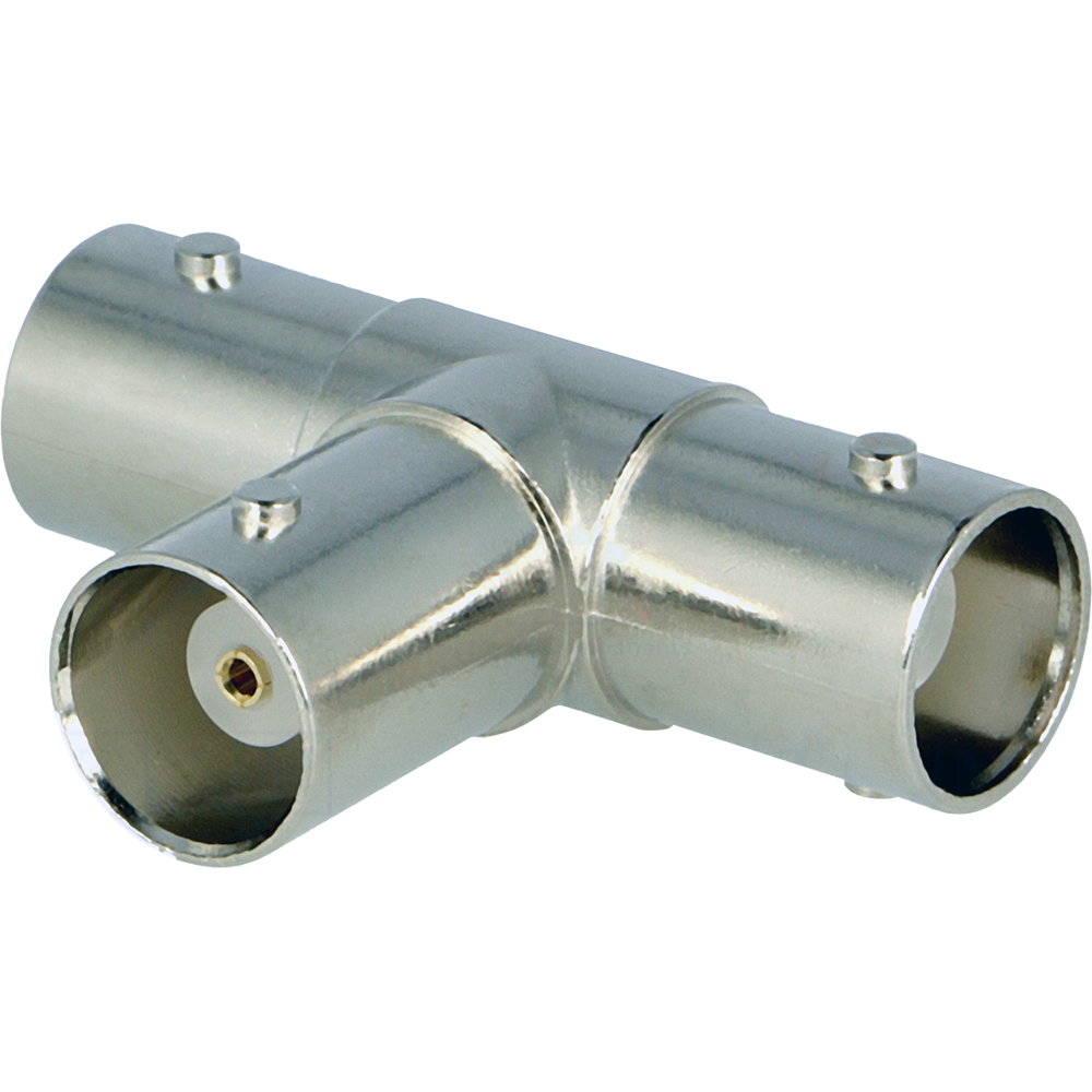 T BNC 3 Dişi Birleştirici Konnektör