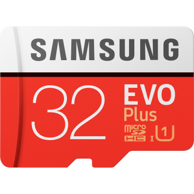 32GB Samsung Evo Plus C10 U1 MicroSD Hafıza Kartı (130MB/s)