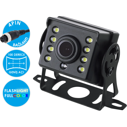 MK-121APFE 2MP AHD Işıklı 4 Pin Geri Görüş Araç Kamerası