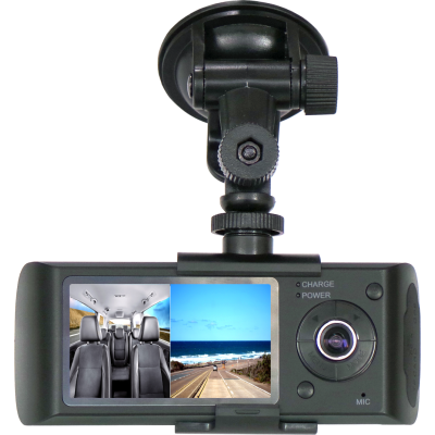 MK-300 Çift Kameralı GPS Özellikli Araç Kayıt Cihazı