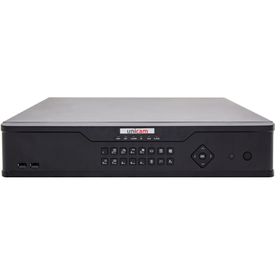 UNC-N32E8-H8R Unicam 4K 8 Harddisk 32 Kanal Ultra 265 NVR Kayıt Cihazı
