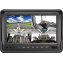 MK-M600P Dört Video Girişli Güneşlik ve Gömme Aparatlı 4 Pin Analog 7 Inch Araç Monitörü