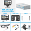MK-M600P Dört Video Girişli Güneşlik ve Gömme Aparatlı 4 Pin Analog 7 Inch Araç Monitörü
