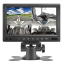 MK-M600P Dört Video Girişli Güneşlik ve Gömme Aparatlı 4 Pin Analog 7 Inch Araç Monitörü